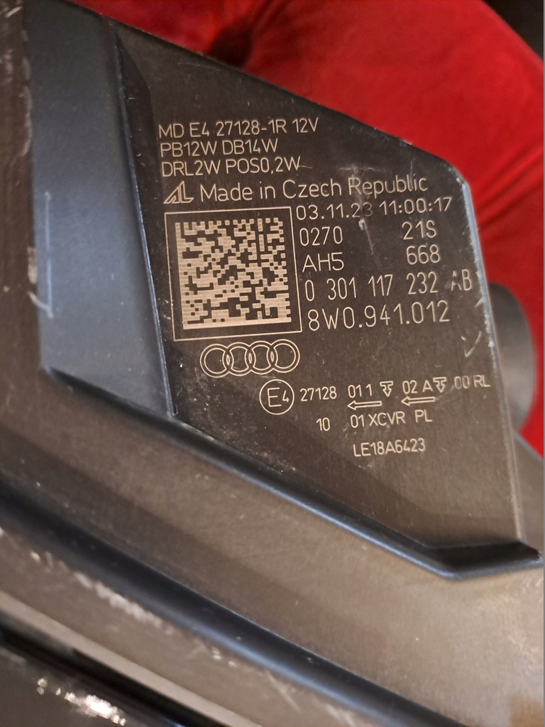 фото №5, Audi a4 b9 8w0 лампа правая перед full led