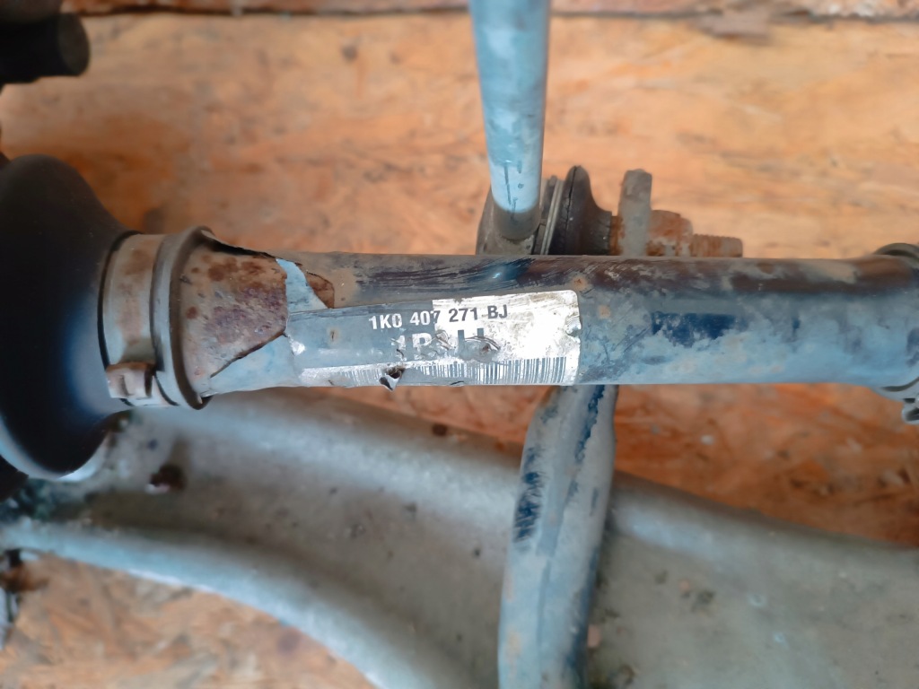 Рейка рульова трансмісія електрична підрамник перед амортизатор vw passat b6 Зі Шроту