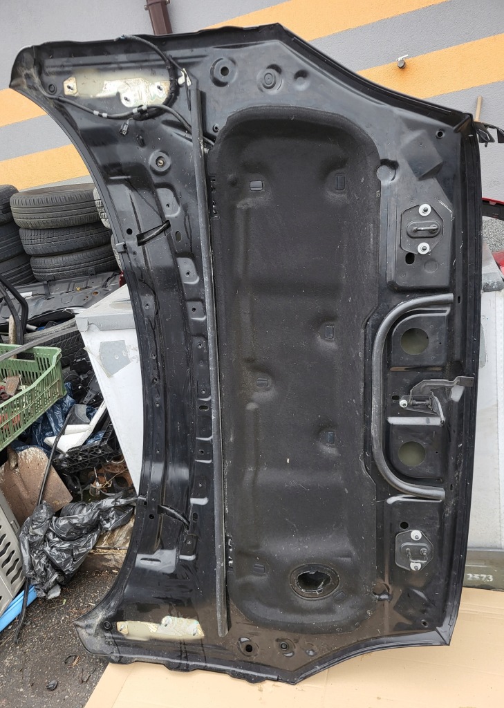 Капот комплектная крышка двигателя черная jaguar e-pace оригинальный номер европа Киев