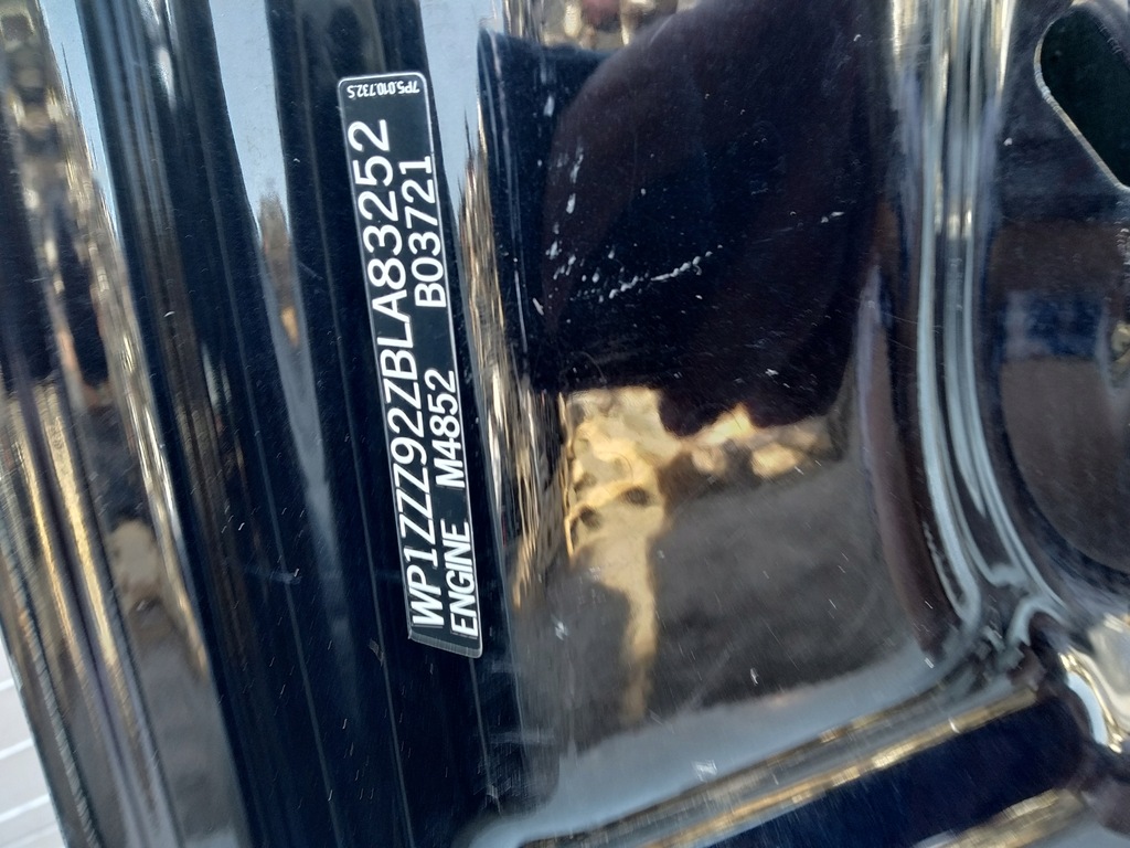 фото №7, G695 porsche cayenne 7p5 10-14 капот крышка двигателя