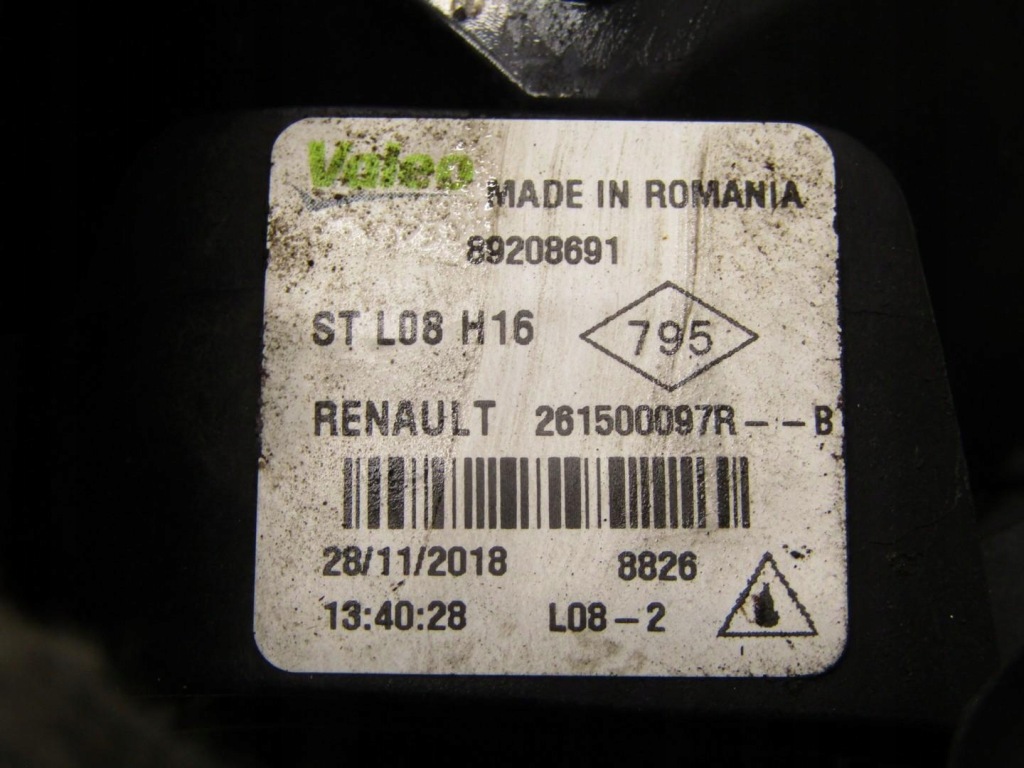 фото №6, Протитуманна фара передній лівий правий перед dacia duster ii 261500097r