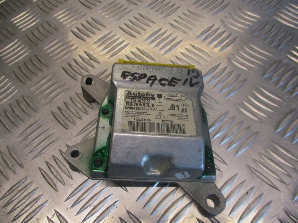 фото №1, Модуль подушка безпеки renault espace iv 1.9 dci 8200412023-a