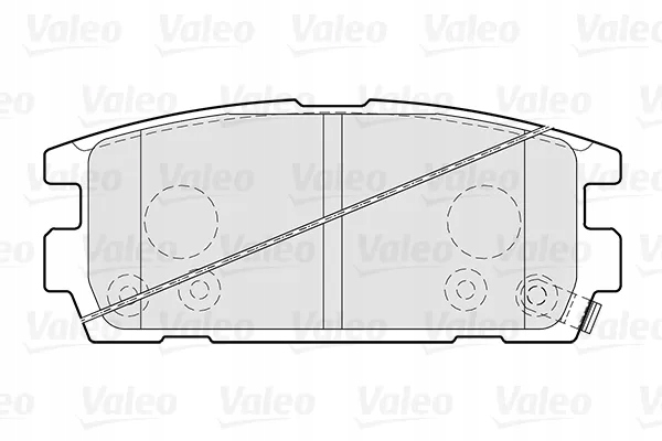 фото №2, Тормозные колодки ham. hyundai terracan r 301024 valeo