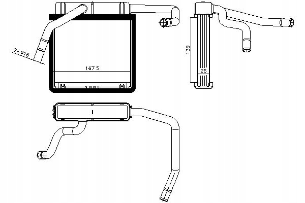 фото №1, Nissens отопитель ford ranger 3.0 er. eq