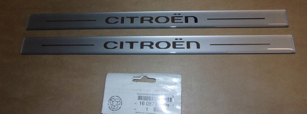 фото №1, Накладки порог citroen peugeot 1608725280 оригинал