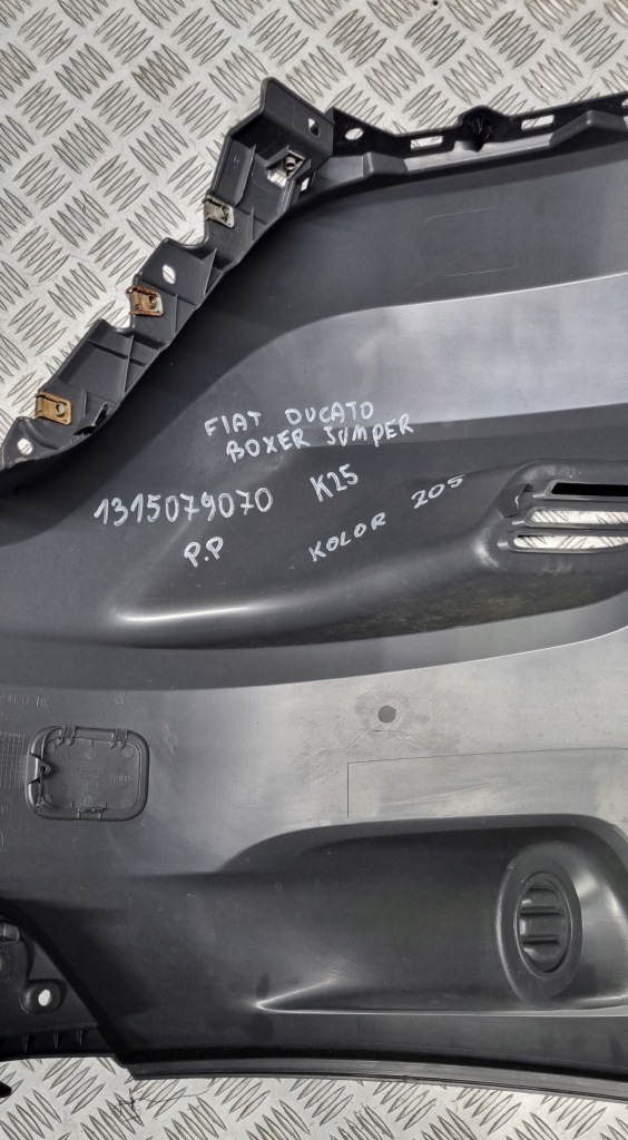 Fiat ducato boxer jumper szary кутик бампера перед правий 1315079070 Оригінал
