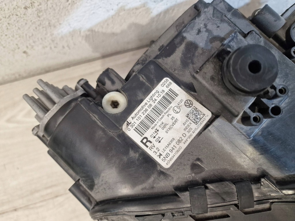 фото №4, Фара лампа vw volkswagen tiguan ii 2 5nb full led