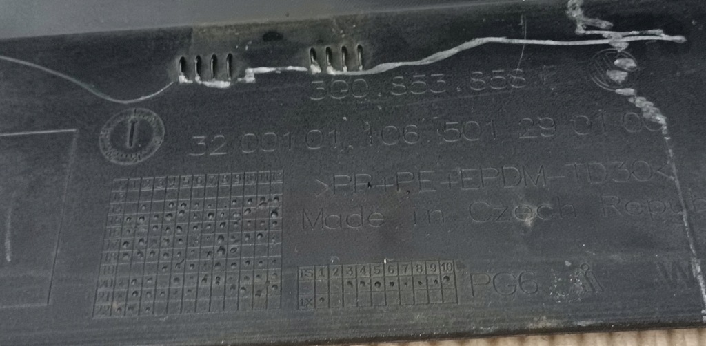 фото №13, Молдинг порог правая vw passat b8 kombi sedan 14-23r. 3g0853858f