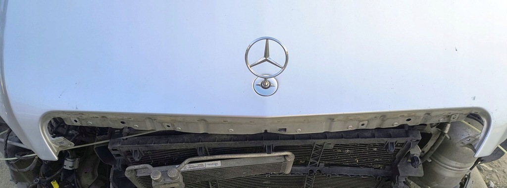 фото №7, Капот крышка двигателя решётка радиатора решётка радиатора радар петля mercedes w221 lift 775 775u