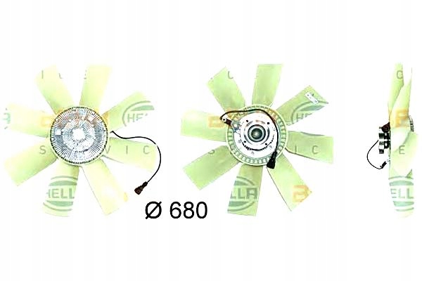 фото №1, Hella вентилятор радіатора