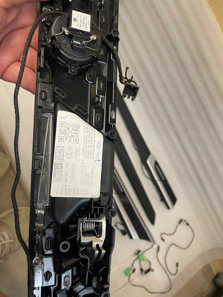 фото №12, Vw arteon lift молдинг dekor двері led ambiente pro комплект 3g8867409fg zfc