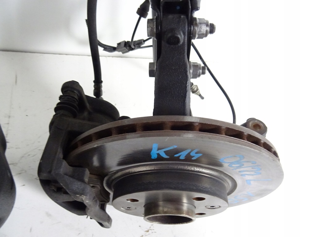 фото №9, Micra k14 1.5 dci амортизационная стойка поворотный кулак левая 2016-