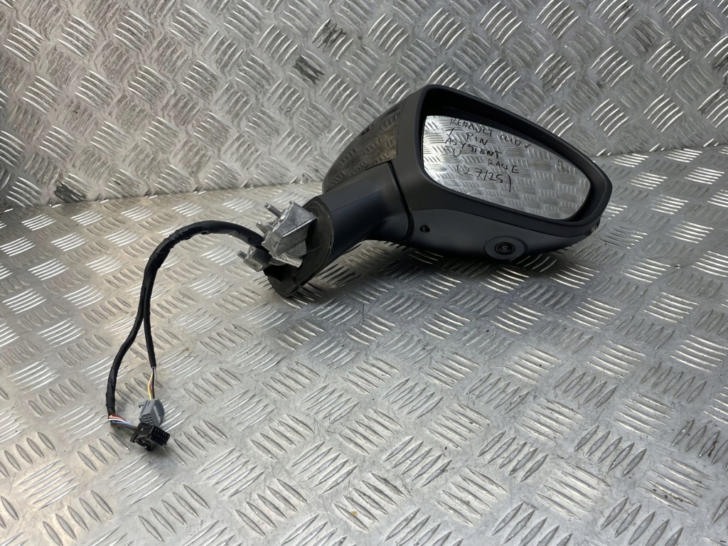 фото №1, Renault clio v дзеркало праве 16 pin камера асистент поперечина руху europa