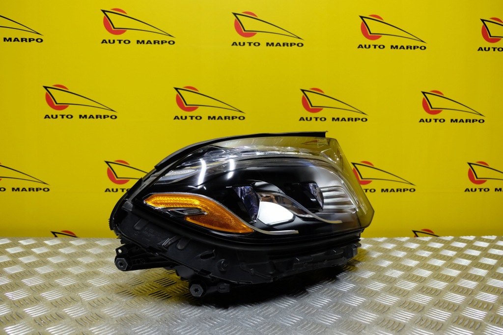 фото №3, Mercedes gls x166 2016 - фара лампа led intelligent light система r usa