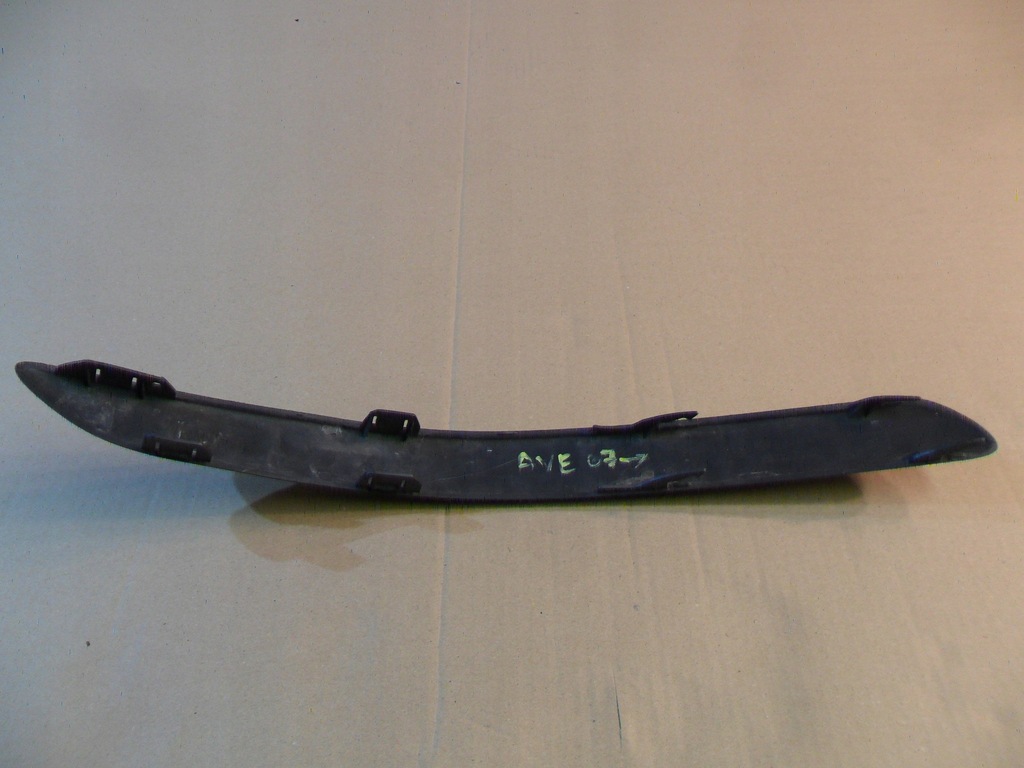 фото №10, Avensis t25 lift 1c0 молдинг бампера лівий перед