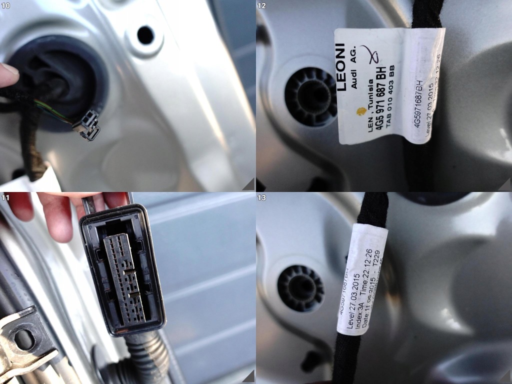 фото №11, Audi a6 s6 c7 4g5 11-18 lift sedan/limuzyna двері+ скло ліва задня kolor:n3n3