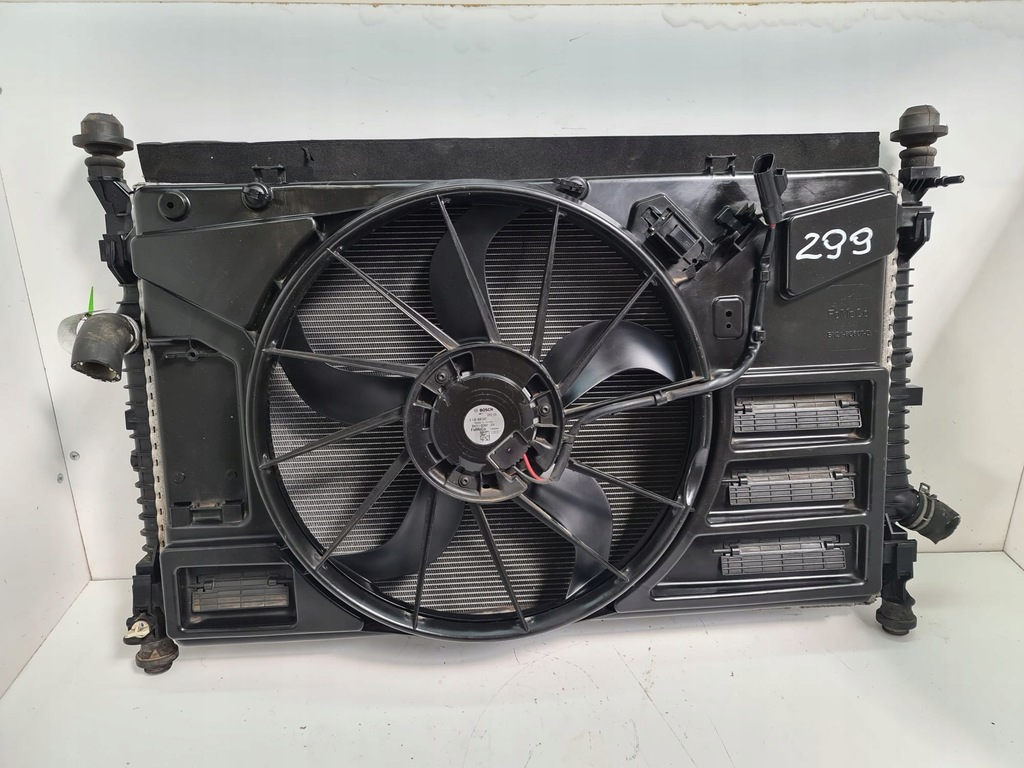 фото №1, Радиатор вентиляторы ford transit custom 2.0