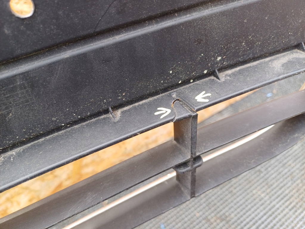 фото №10, Vw tiguan i 5n0 lift 2011- решётка решётка радиатора решётка радиатора бампера 5n0853677e