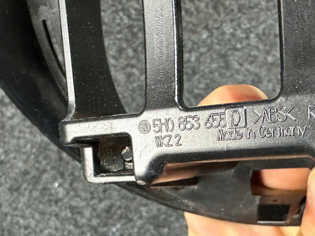 фото №7, Vw golf viii 8 5h0 решётка радиатора решётка радиатора радиатора 5h0853655d