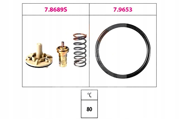 фото №2, Термостат vw golf vi 1.4tsi facet