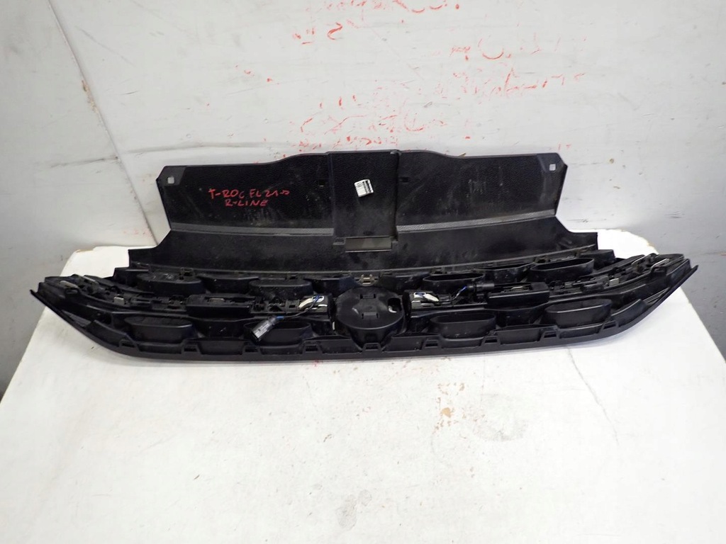 фото №3, Решітка радіатора vw t-roc lift 2021- led r-line 2ga853653h