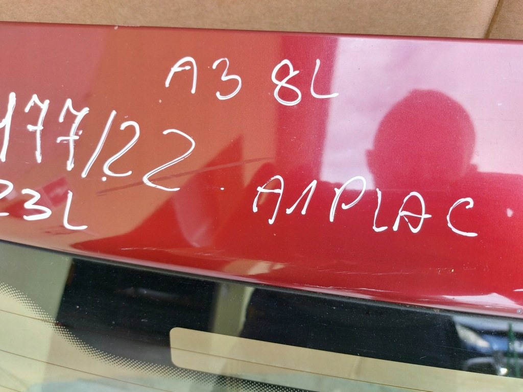 фото №4, Крышка багажника багажника audi a3 8l lz3l