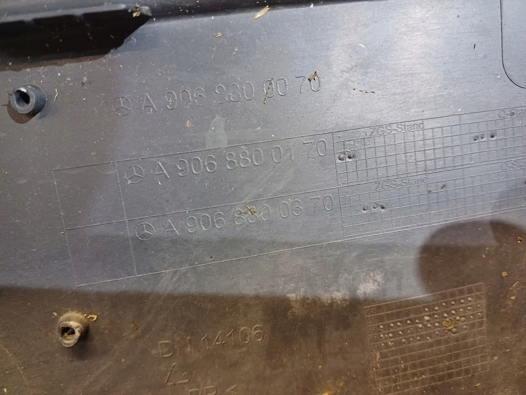 фото №13, Бампер перед mercedes sprinter 906 szary nr. a9068800170