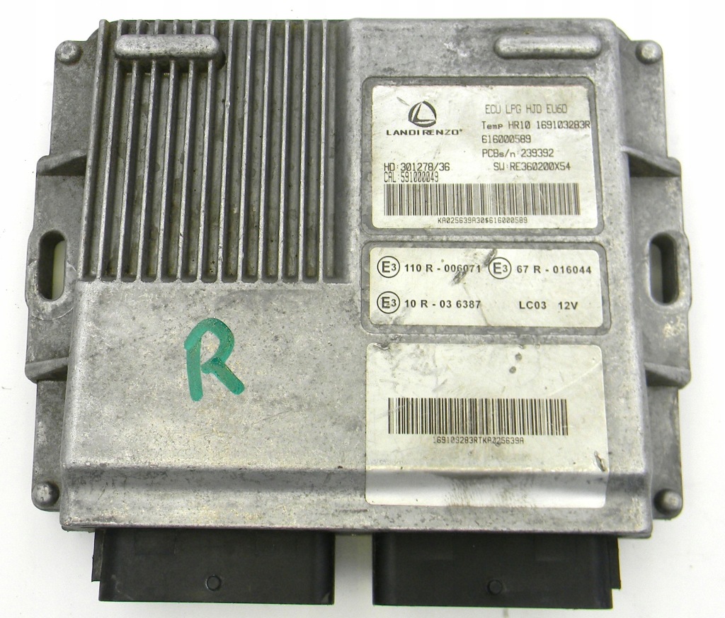 Купить 169103283r 616000589 landi renzo блок управления двигателя