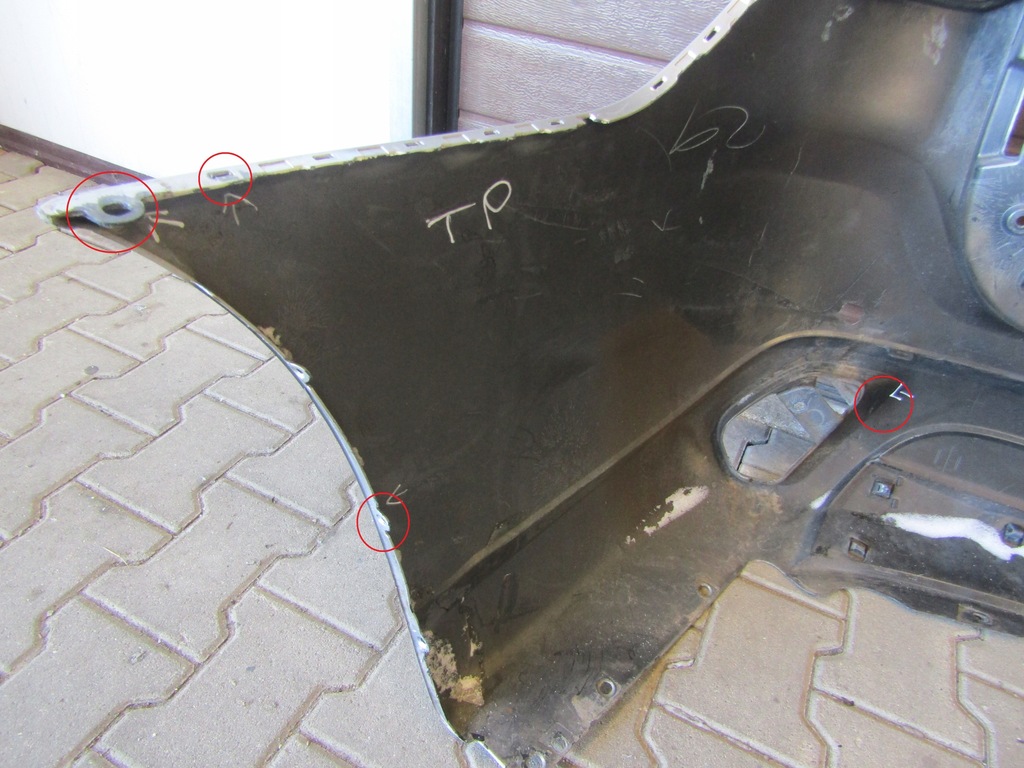 фото №7, Бампер задняя mitsubishi outlander 3 iii lift 15-18