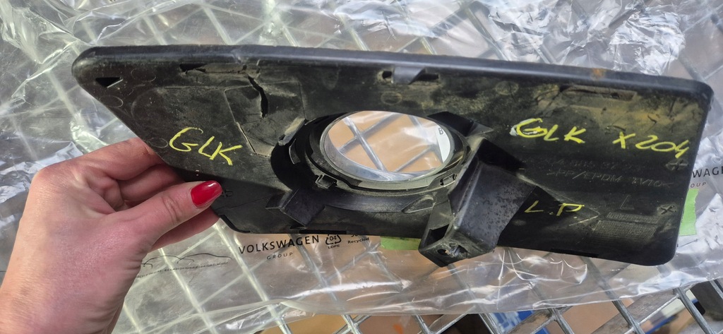 фото №11, Решітка решітка радіатора хром бампера лівий перед mercedes x204 a204 glk a2048853723