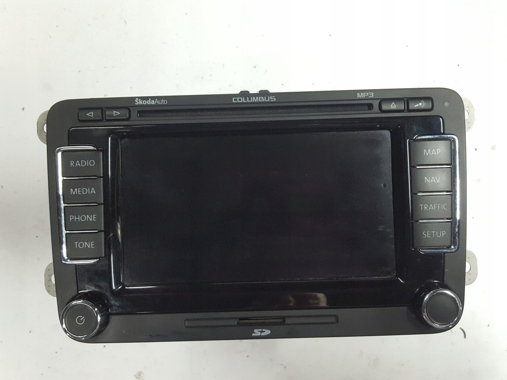 фото №1, Skoda superb 2 ii 08-13r радио навигация 3t0035680a