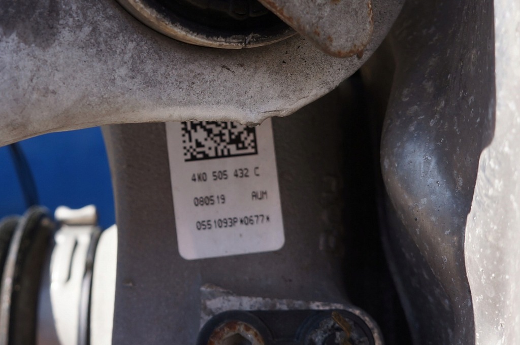 фото №11, Балка задня підвіска підрамник диференціал audi a6 c8 a7 4k0505235al 0g2500043e