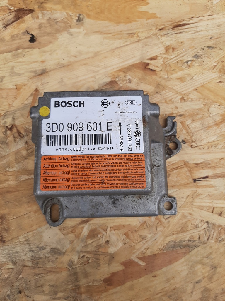 фото №1, Датчик подушка безопасности air bag vw touareg 3d0909601e