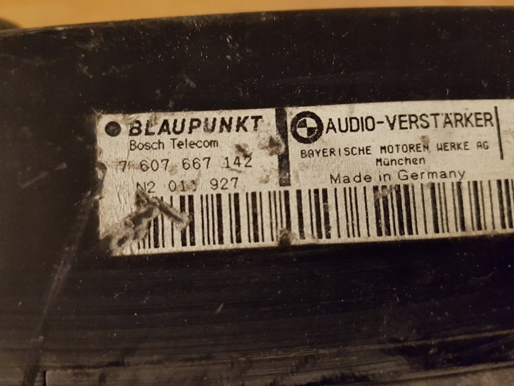 фото №2, Підсилювач радіо bmw e36