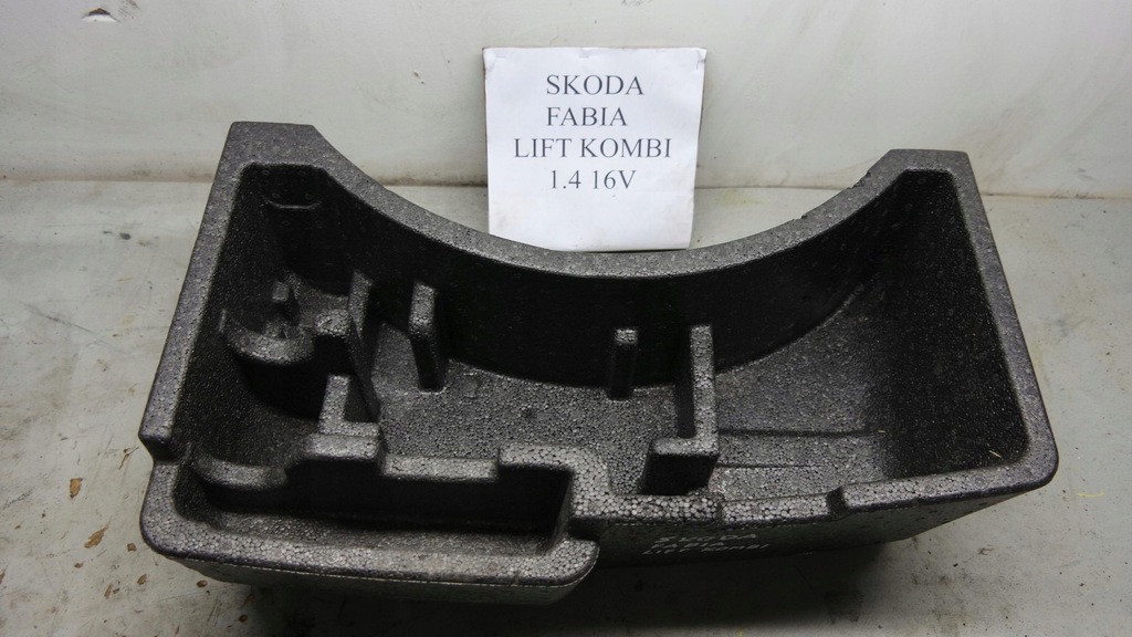 фото №5, Пена вкладыш багажника skoda fabia i lift kombi