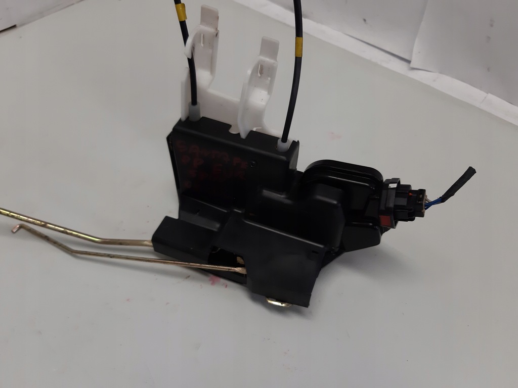 фото №7, Hyundai santa fe i замок правый перед europa 5pinów