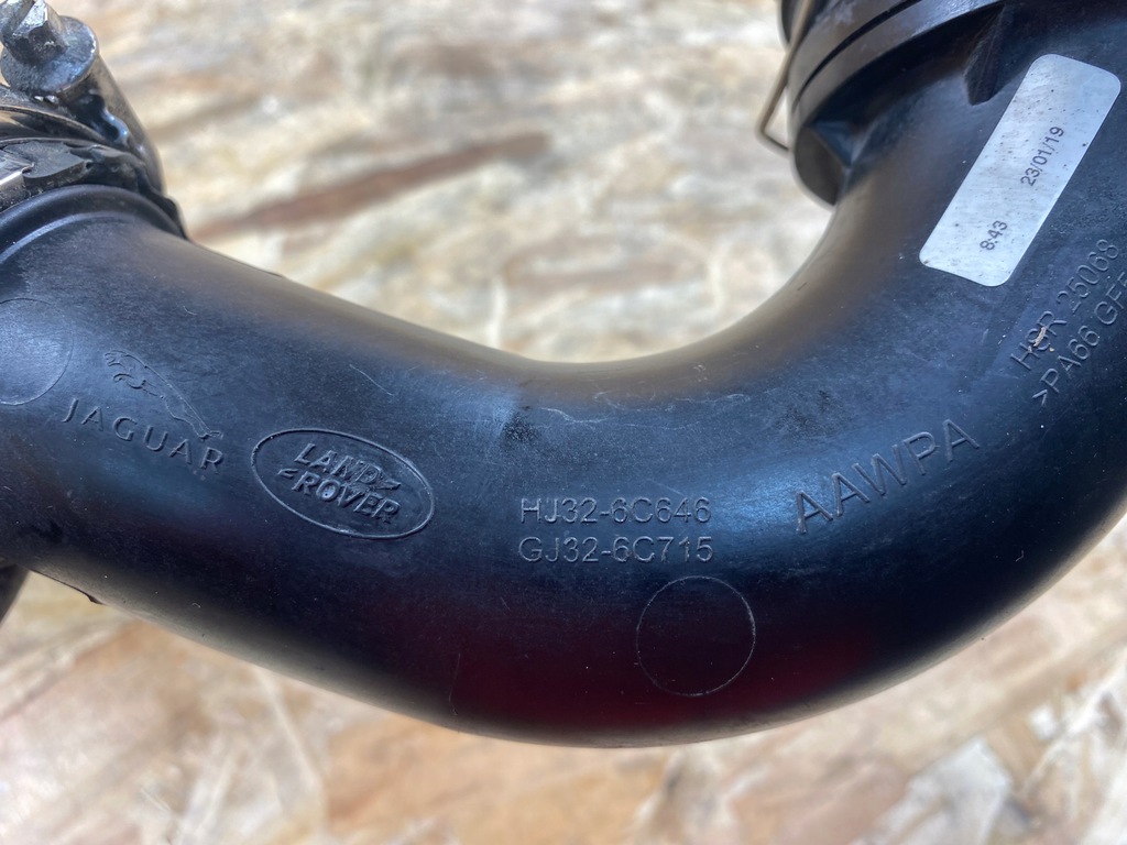 фото №9, Труба шланг повітря jaguar e-pace hj32-6c646