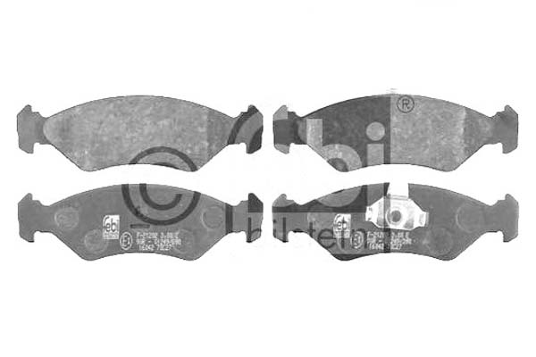 фото №2, Гальмівні колодки гальмівні ford fiesta ka 89- febi bilstein