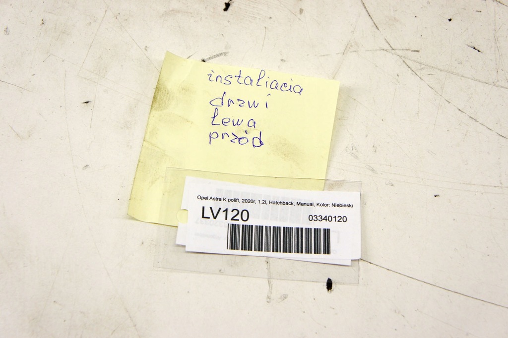 фото №8, Lv120 opel astra k v жгут дверь левый перед