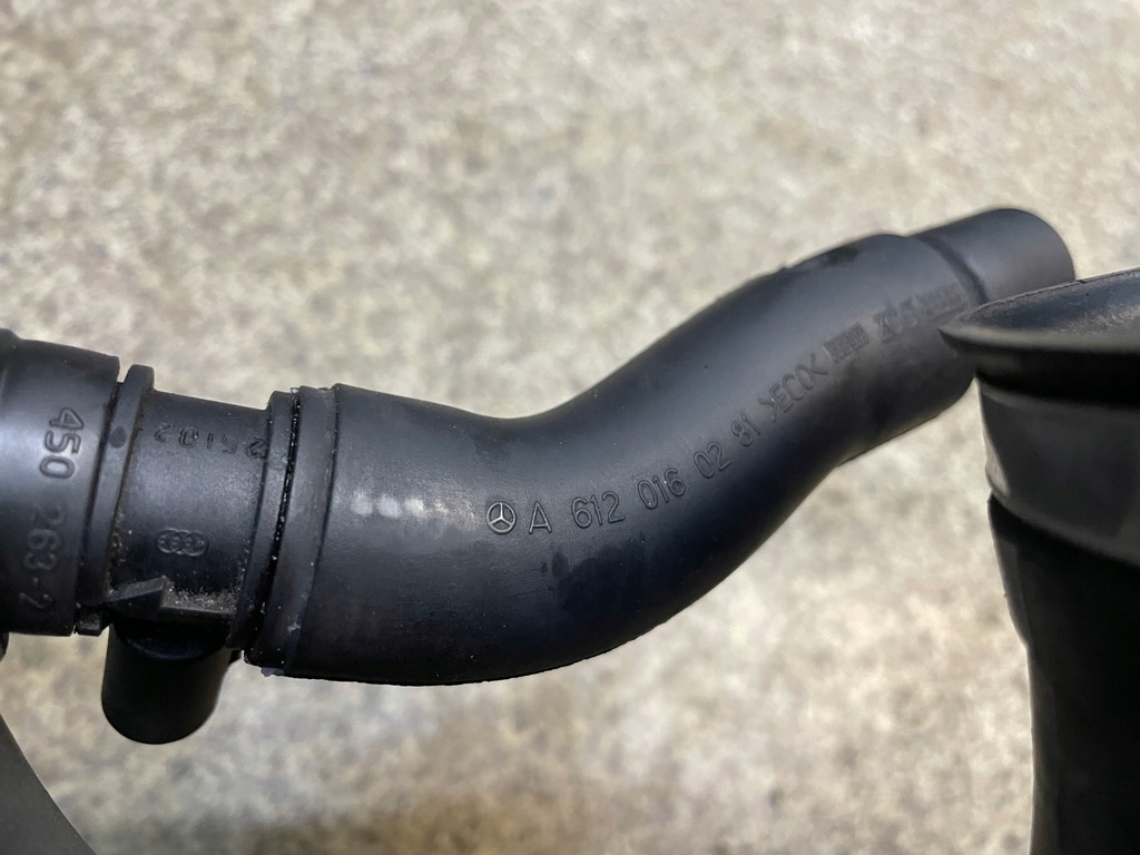 фото №7, Труба waz шланг повітрозабірник коліно повітря турбіни w211 2.7 cdi 647.961 org