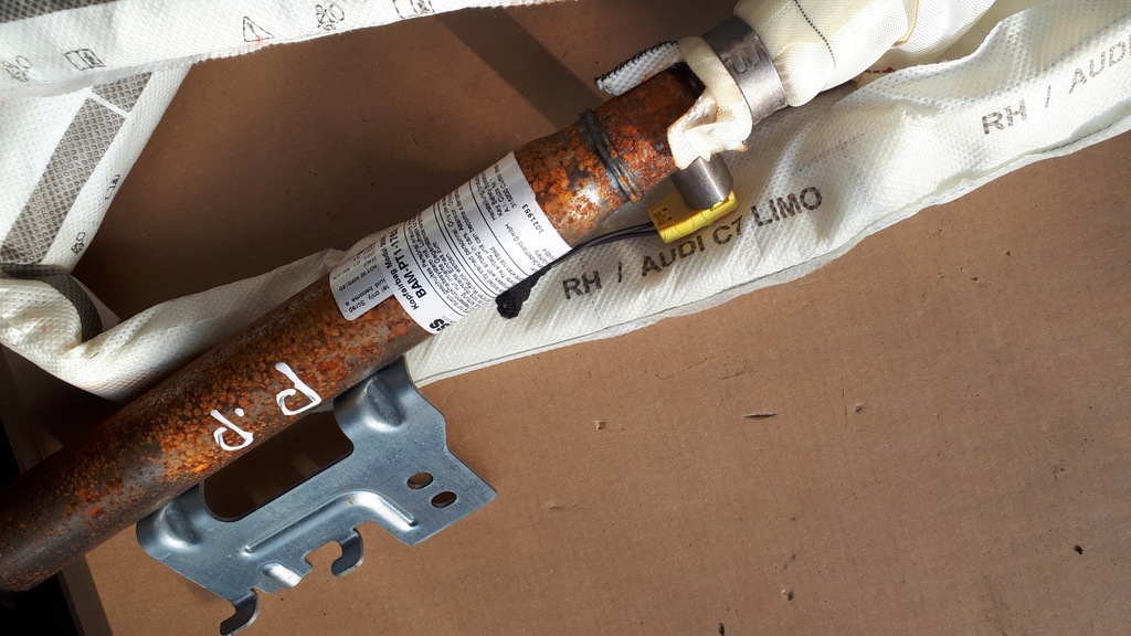 фото №6, A6 c7 4g шторка безопасности подушка безопасности правая sedan 4g5880742c