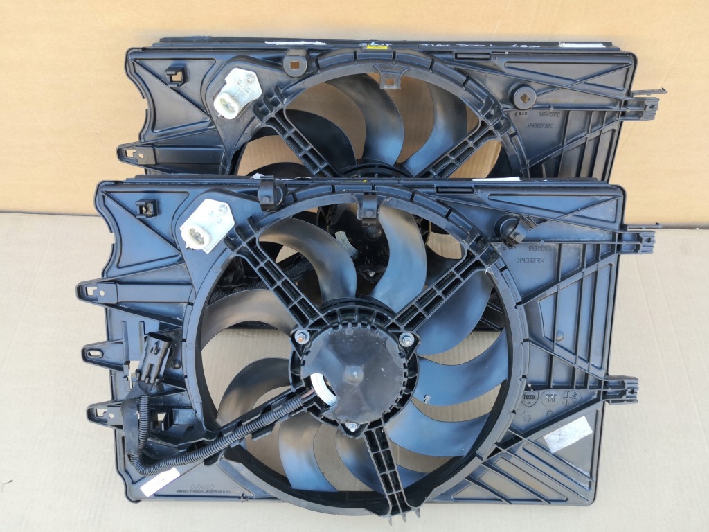 фото №4, Fiat 500 l 1.6d вентилятор радиатора