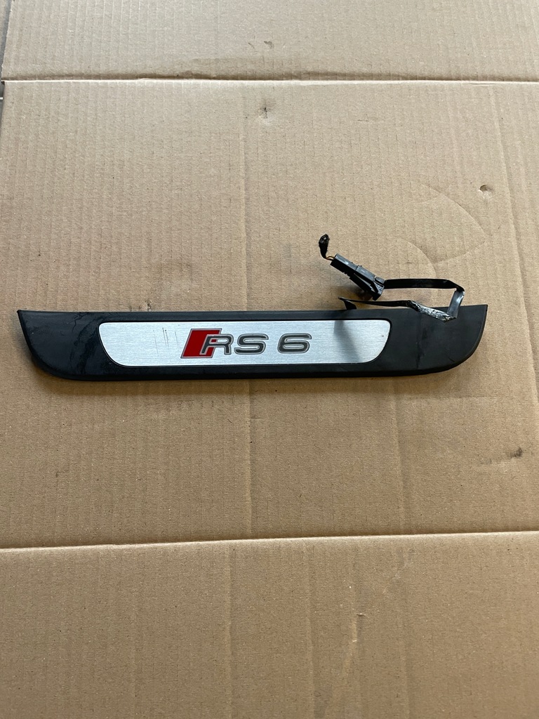 фото №1, Audi rs6 c7 молдинг порог левая задняя 4g0947423f