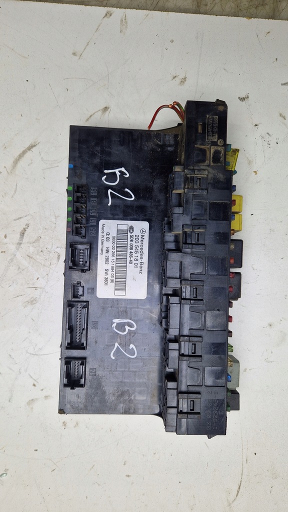 фото №1, Mercedes w203 модуль блок керування sam 2035451801