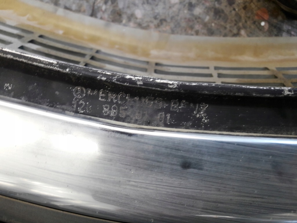 Бампер перед mercedes w126 szary 83r Доставка