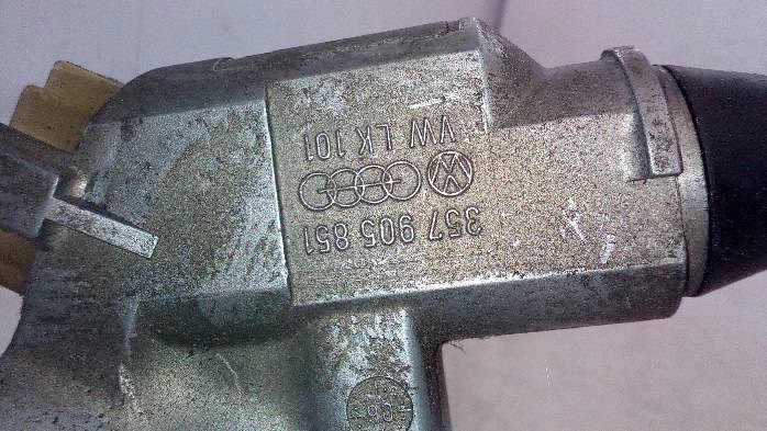 фото №7, Замок запалювання ключ vw golf ii 1,9tdi 357905851