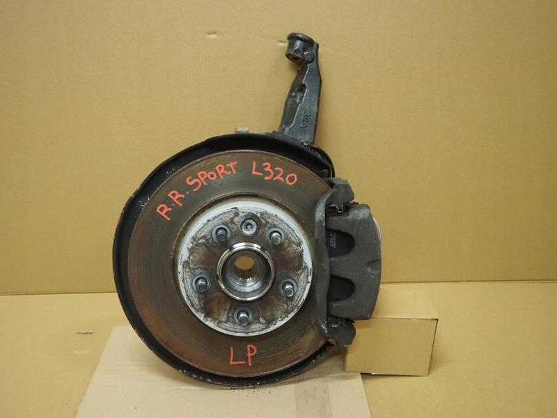 фото №1, Поворотный кулак суппорт левый перед range sport l320