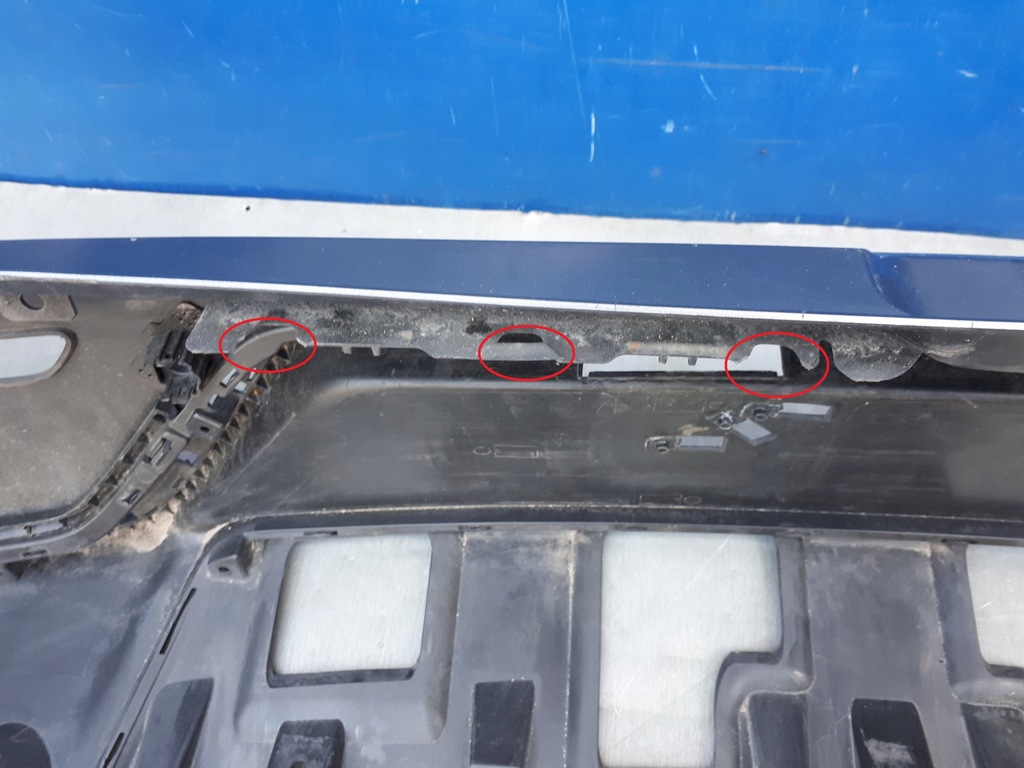 фото №14, Kia niro 2016-2019 16-19 бампер задний задняя