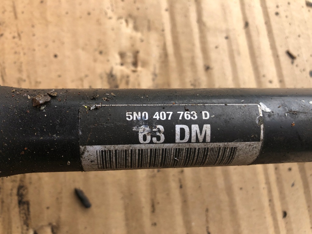 фото №5, Приводной вал левая vw tiguan 5n0407763d