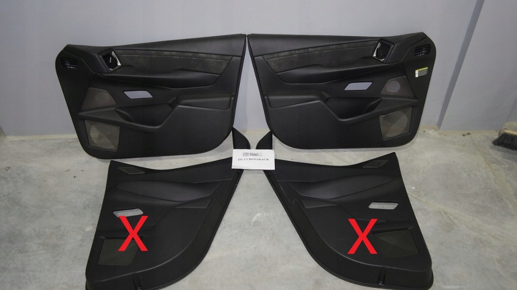 фото №1, Обшивка обивка дверь перед задняя ds3 crossback